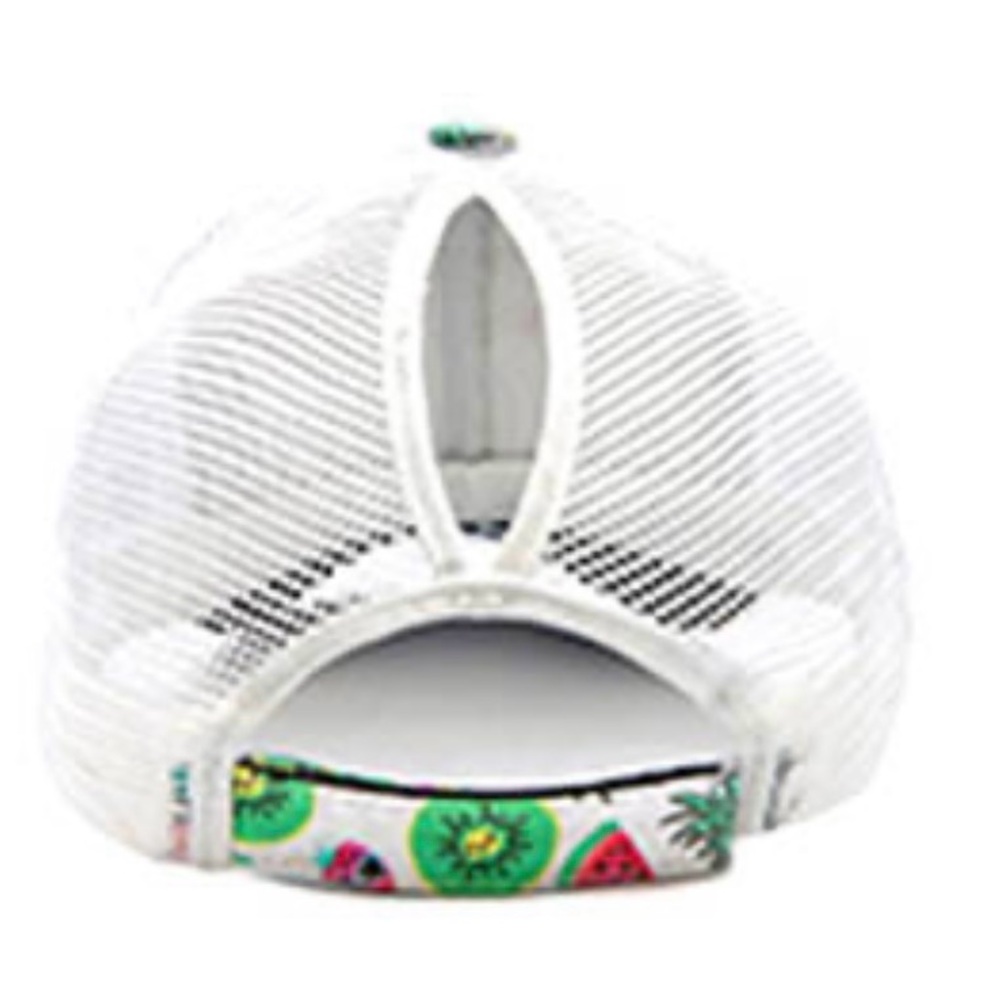 Colorful pineapple watermelon Fruit Print baseball cap - Picture 2 of 2